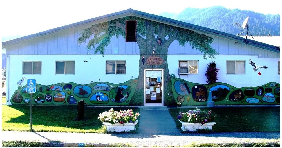 Powers Library Mural